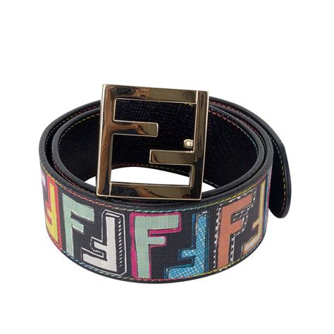 fendi multi color|fendi multicolor belt.